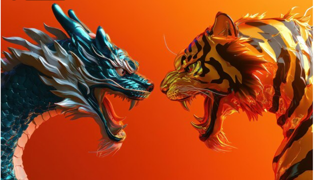 Playing Dragon Tiger Online