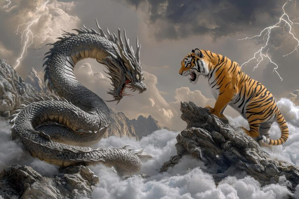 Dragon versus tiger game