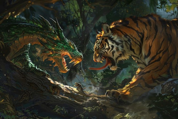 Dragon vs tiger pattern hack