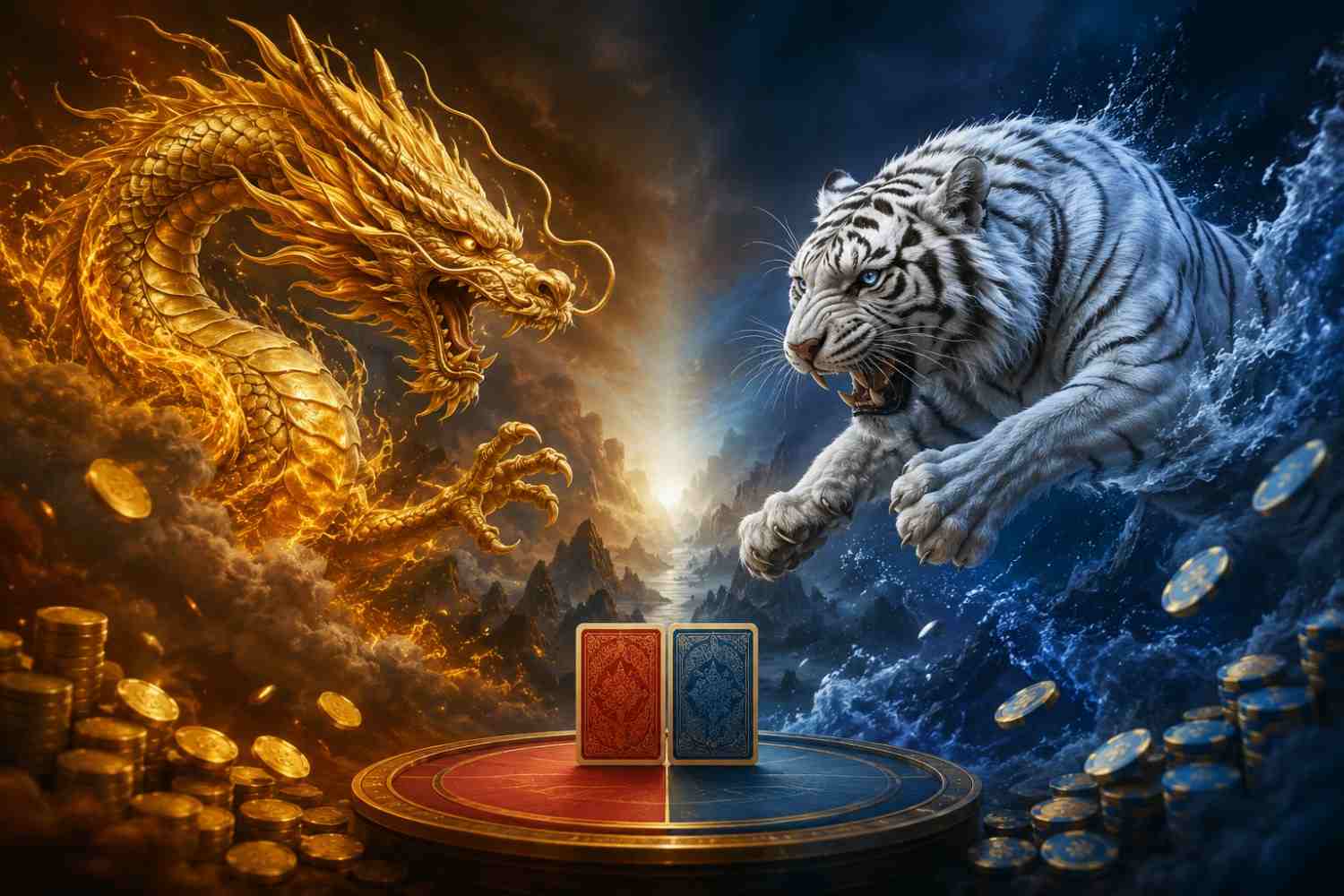 Dragon Tiger 5 Times in a Row
